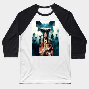 National Native American Heritage Month: "The Strength of the Wolf is the Pack, and the Strength of the Pack is the Wolf" Osage Nation Proverb Baseball T-Shirt